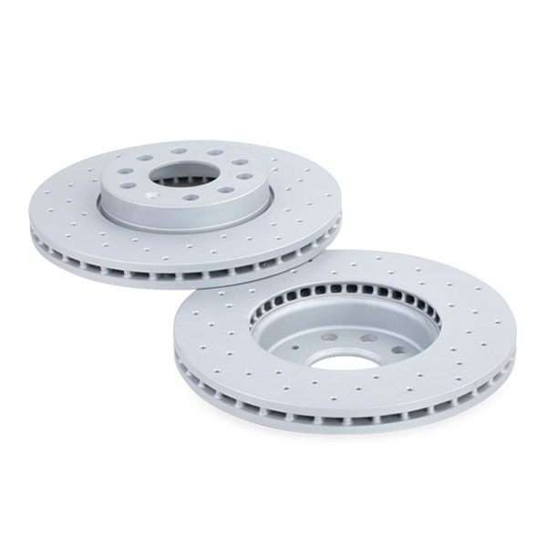 ZIMMERMANN 600.3221.52 Brake rotor 288x25mm, 10/5, 5x112, internally vented, Perforated, Coated, High-carbon