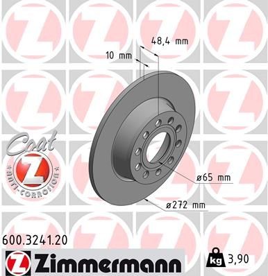 ZIMMERMANN Brake rotors 600.3241.20