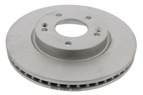 MAPCO 25215C Brake disc Front Axle, 280x26mm, 5x114,3, Vented, Coated