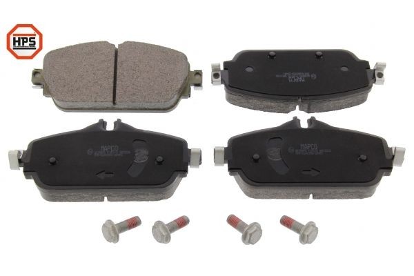 MAPCO Front Axle, prepared for wear indicator, excl. wear warning contact, with brake caliper screws Height 1: 60mm, Height 2: 70mm, Width 1: 144mm, Width 2 [mm]: 144mm, Thickness: 19,6mm Brake pads 6035HPS buy