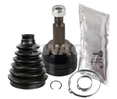 Cv joint kit SWAG Wheel Side, Front Axle - 33 10 2001