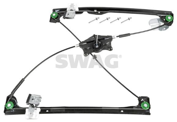 SWAG Right Front, Operating Mode: Electric, without electric motor, for left-hand drive vehicles Window mechanism 33 10 3114 buy