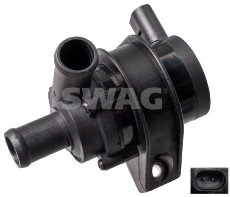 Auxiliary coolant pump SWAG 12V - 33 10 3483