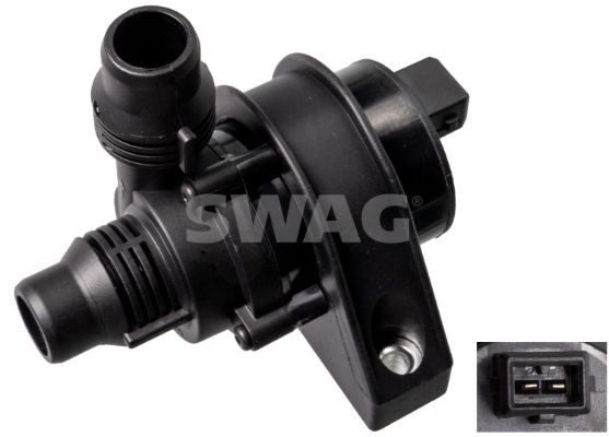 SWAG 33103484 Auxiliary coolant pump BMW E71 xDrive 35 d 286 hp Diesel 2008 price