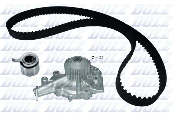 DOLZ KD187 Water pump and timing belt kit CHEVROLET experience and price