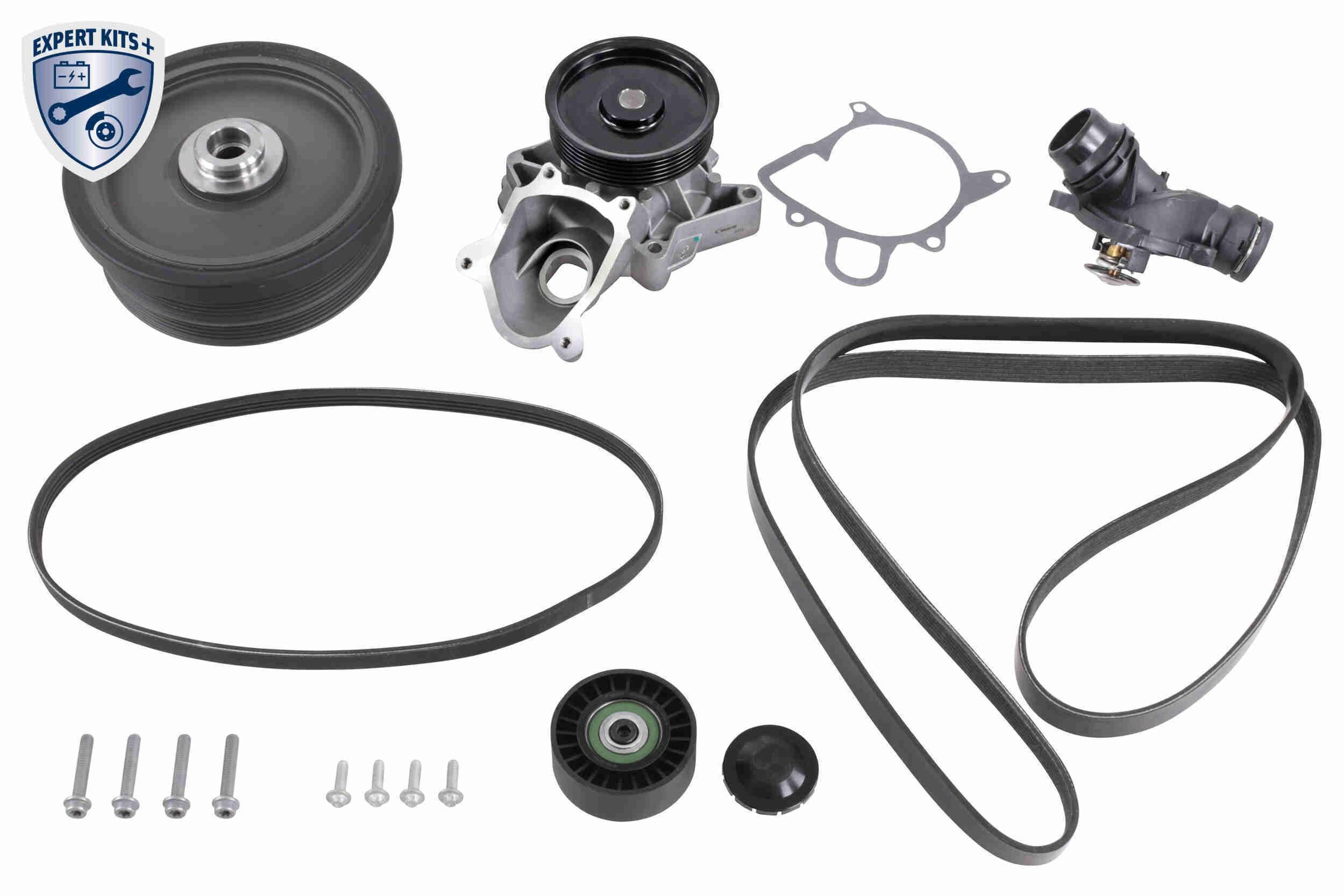 VAICO V20-50104-BEK BMW 5 Series 2014 Water pump + timing belt kit