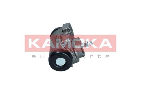KAMOKA 1110078 Brake Cylinder 20 mm, Rear Axle Right, Grey Cast Iron