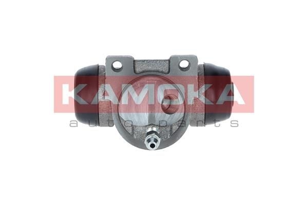 Wheel cylinder KAMOKA 20 mm, Rear Axle Left, Grey Cast Iron - 1110083