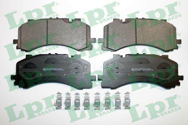 Great value for money - LPR Brake pad set 05P2170K