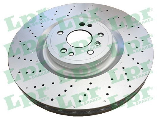 LPR M2107VR Brake disc A166 421 1600