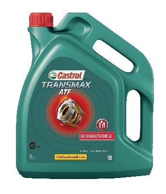 CASTROL Part Synthetic Oil, Capacity: 5l Allison TES 389, MAN 339 Typ L1, MB 236.9, Voith H55.6335.xx, Volvo 97341, ZF TE-ML 04D, ZF TE-ML 14A, Allison C4, Ford MERCON�, Recommended for Use Transmission oil 15D678 buy