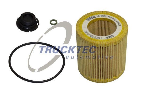 Great value for money - TRUCKTEC AUTOMOTIVE Oil filter 08.18.037