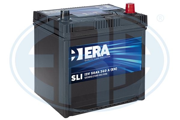 Auxiliary battery ERA 12V 50Ah 360A SLI Battery - S55012