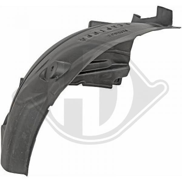 Renault Panelling, mudguard DIEDERICHS 4406008 at a good price