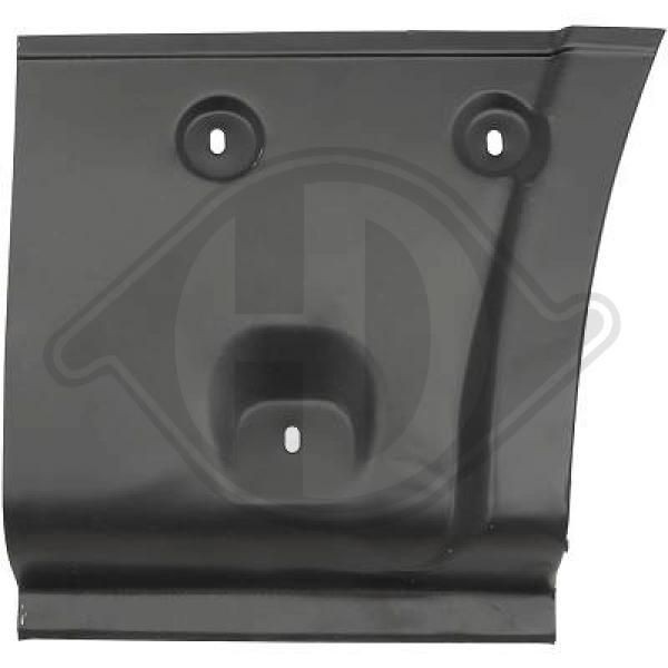 DIEDERICHS 9741132 LAND ROVER Side panels in original quality