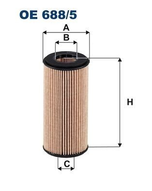 Great value for money - FILTRON Oil filter OE 688/5