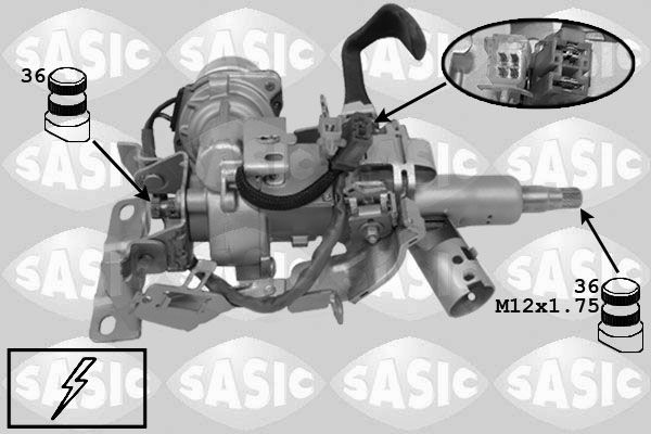 Original 7274005 SASIC Electric power steering + steering column experience and price
