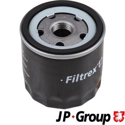 Oil filters JP GROUP with one anti-return valve, Spin-on Filter - 1118506600