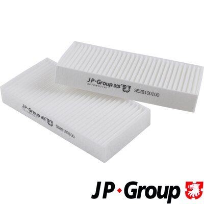 JP GROUP 5528100100 Pollen filter JEEP WRANGLER 2014 price