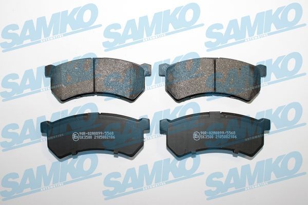 26141 SAMKO 5SP2186 Brake pad set 41060-0950R