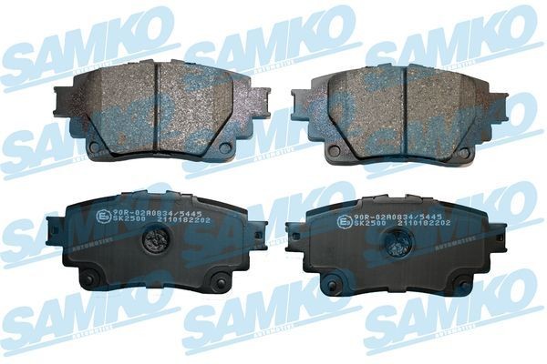 20582 SAMKO 5SP2202 Brake pad set 04466 F4 020