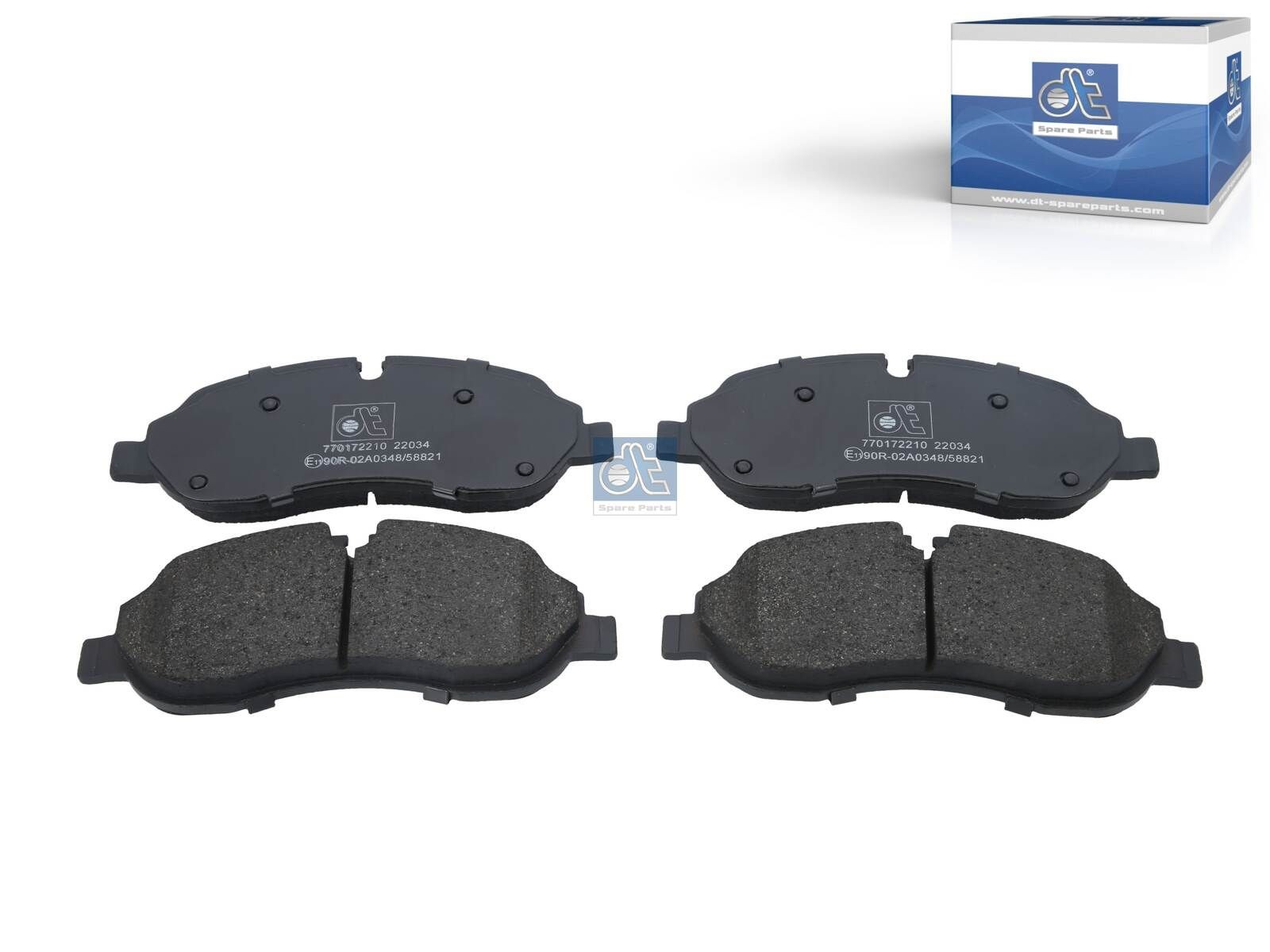 DT Spare Parts 12.93107 Brake pad set PEUGEOT experience and price
