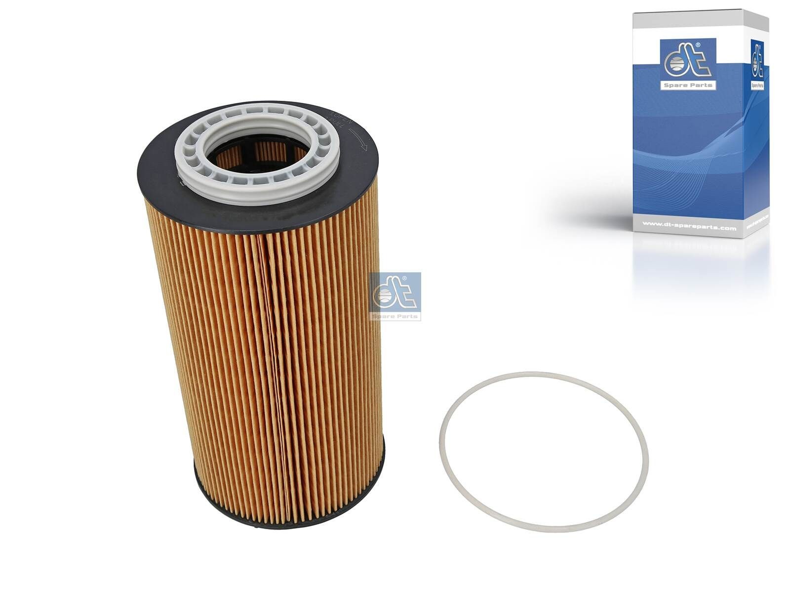 DT Spare Parts 3.18611 Oil filter with seal ring, Filter Insert