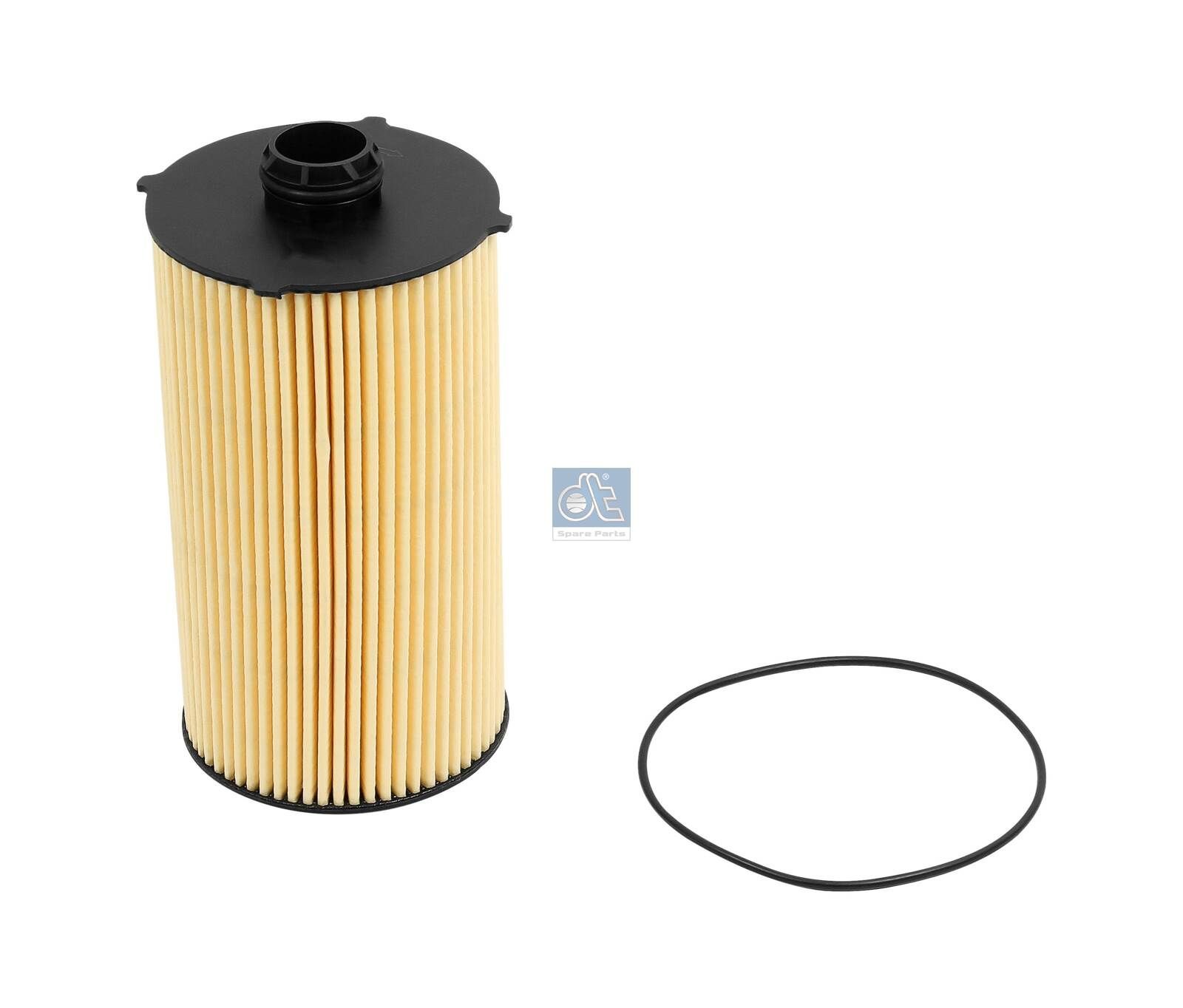 7.59017 DT Spare Parts Oil filters IVECO with seal, Filter Insert
