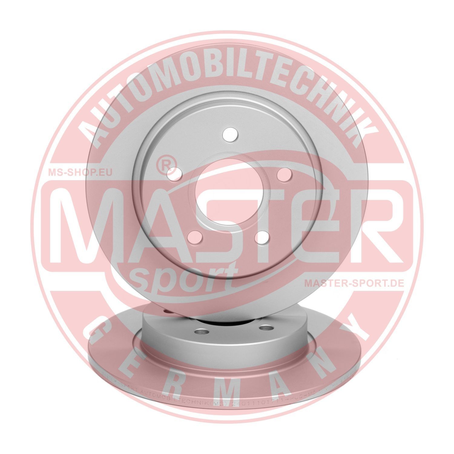 MASTER-SPORT HD211101711 Brake rotor Rear Axle, 271x11mm, 5x108, solid