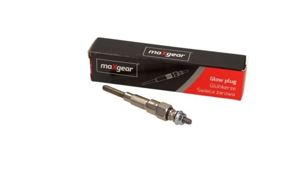 MAXGEAR 66-0127 Glow plug 11V 10A M8x1,0, after-glow capable, Pencil-type Glow Plug, Length: 68 mm, 20 Nm