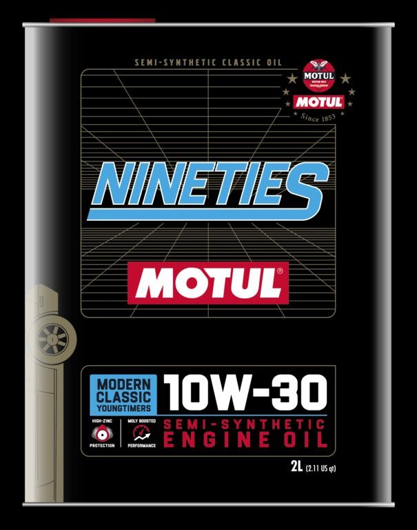 MOTUL CLASSIC NINETIES 110620 Engine oil 10W-30, 2l, Part Synthetic Oil