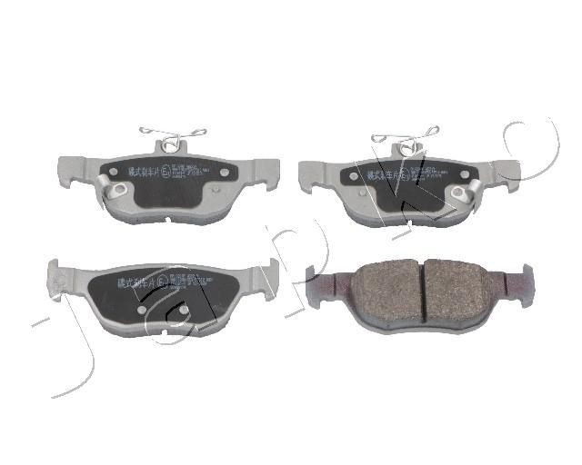 JAPKO Rear Axle Height: 43,8mm, Width: 123,0mm, Thickness: 14,4mm Brake pads 51320 buy