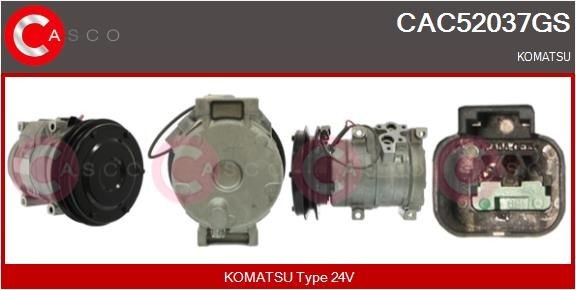 CASCO CAC52037GS Air conditioning compressor 418S623160