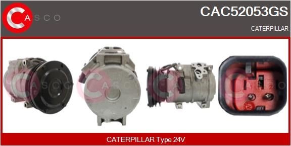 CASCO CAC52053GS Air conditioning compressor 259-7244
