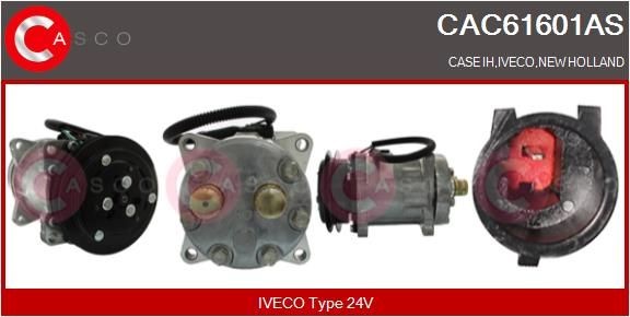CAC61601AS CASCO Klimakompressor für IVECO online bestellen