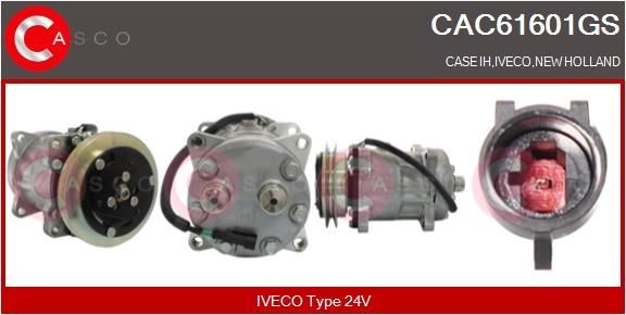 CAC61601GS CASCO Klimakompressor für IVECO online bestellen