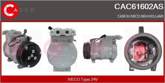 CAC61602AS CASCO Klimakompressor für IVECO online bestellen