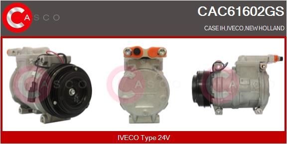 CAC61602GS CASCO Klimakompressor für IVECO online bestellen