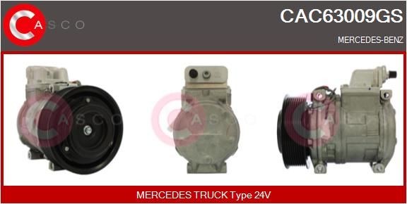CAC63009GS CASCO Klimakompressor für MERCEDES-BENZ online bestellen