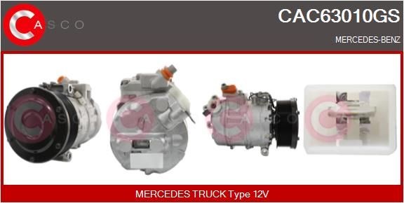 CAC63010GS CASCO Klimakompressor MERCEDES-BENZ AXOR