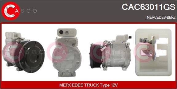 CAC63011GS CASCO Klimakompressor für MERCEDES-BENZ online bestellen