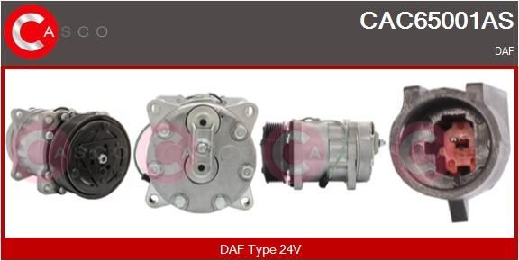 CAC65001AS CASCO Klimakompressor für DAF online bestellen