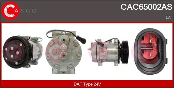 CAC65002AS CASCO Klimakompressor für DAF online bestellen