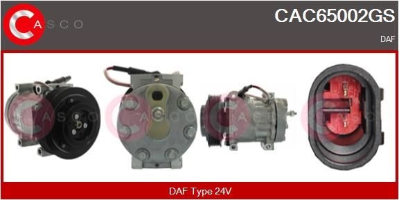 CAC65002GS CASCO Klimakompressor für DAF online bestellen