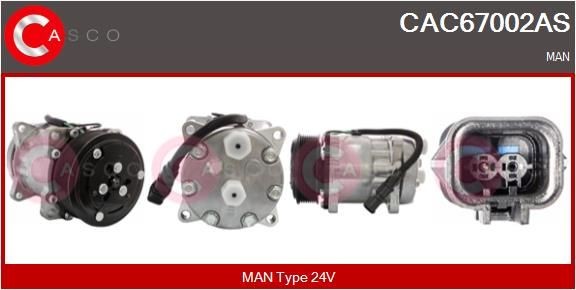 CAC67002AS CASCO Klimakompressor für DAF online bestellen