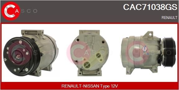 CASCO CAC71038GS Air conditioning compressor 8200 895 038