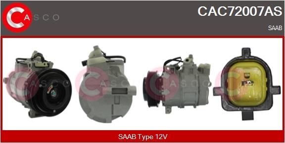 CASCO CAC72007AS Air conditioning compressor 50 46 891