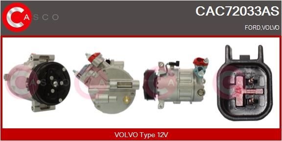 CASCO CAC72033AS Air conditioning compressor 1684906