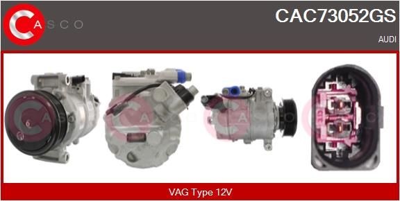 CASCO CAC73052GS Air conditioning compressor 4E0260805AK