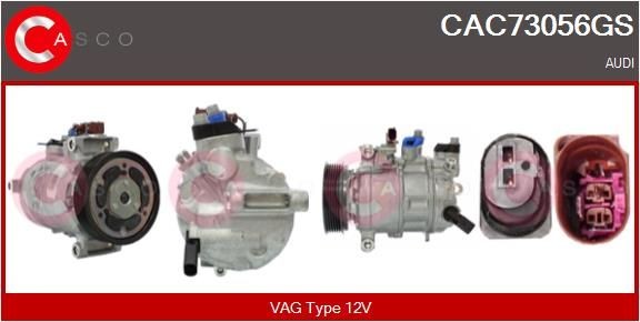 CASCO CAC73056GS AUDI Q5 2021 Aircon compressor
